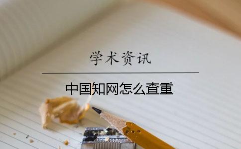 中國(guó)學(xué)術(shù)怎么查重